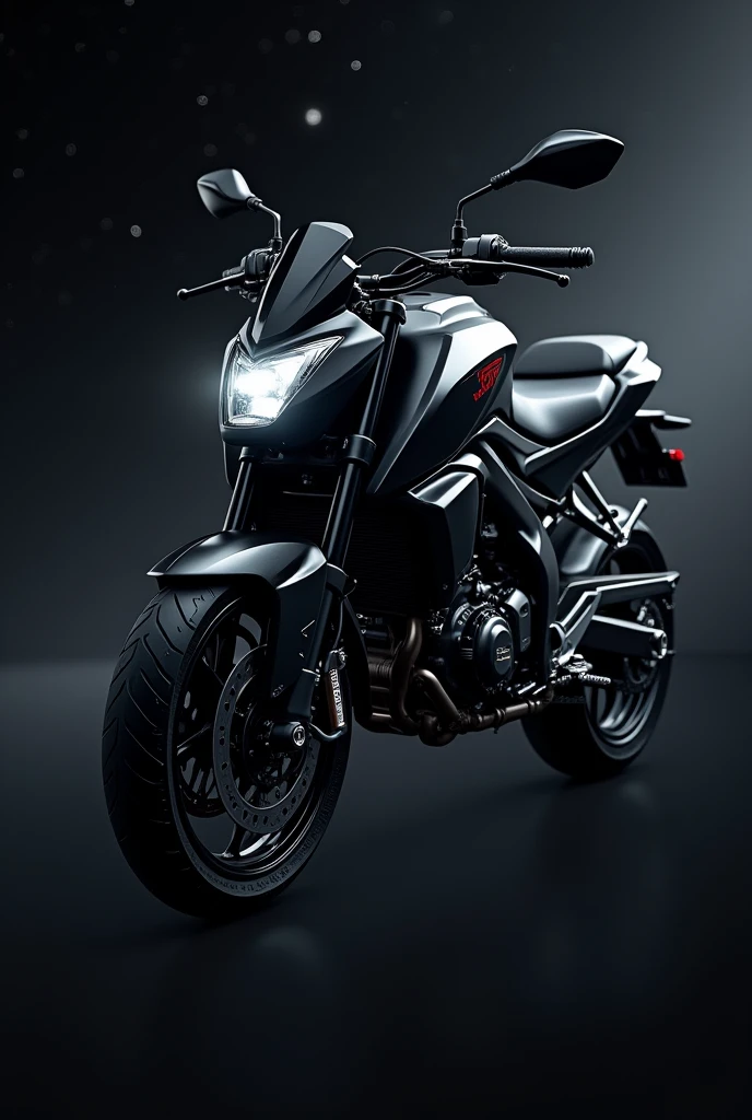 Bajaj Pulsar dominar 400 in black space black modified 
