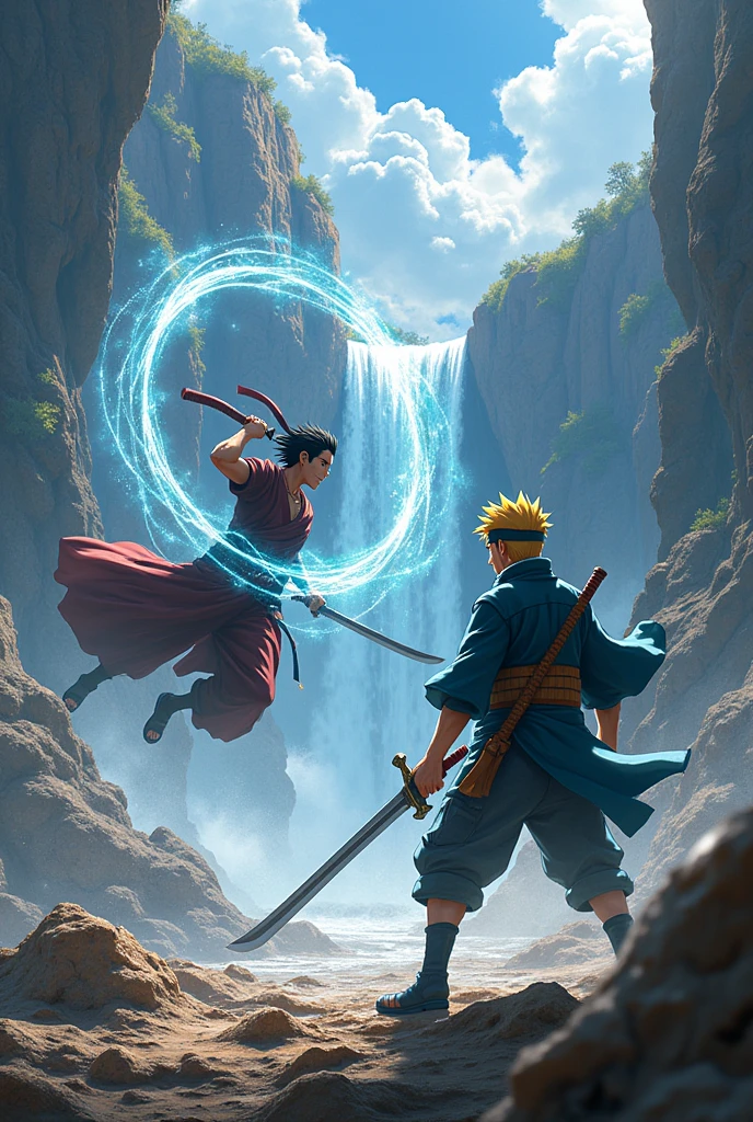 Zoro vs Boruto fight