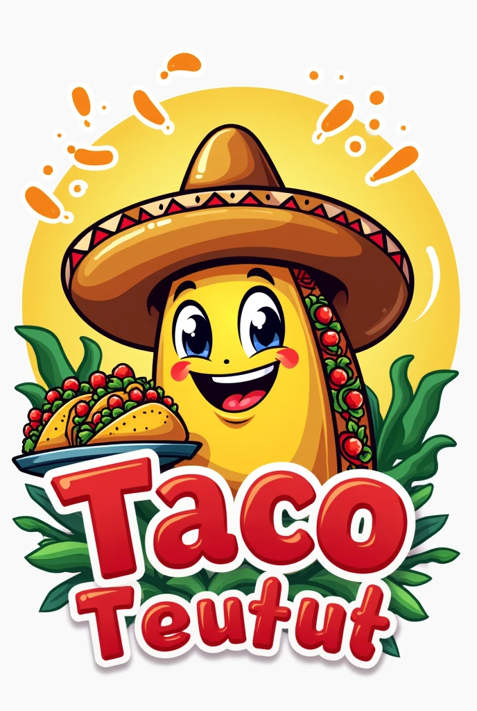 Logo for a taco stand