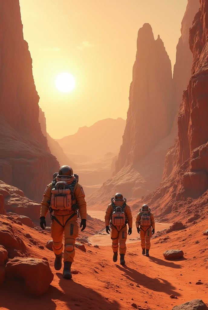 

humans living on mars