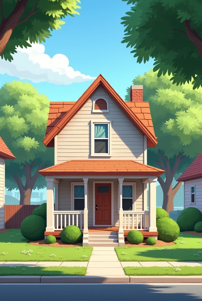normal simple house