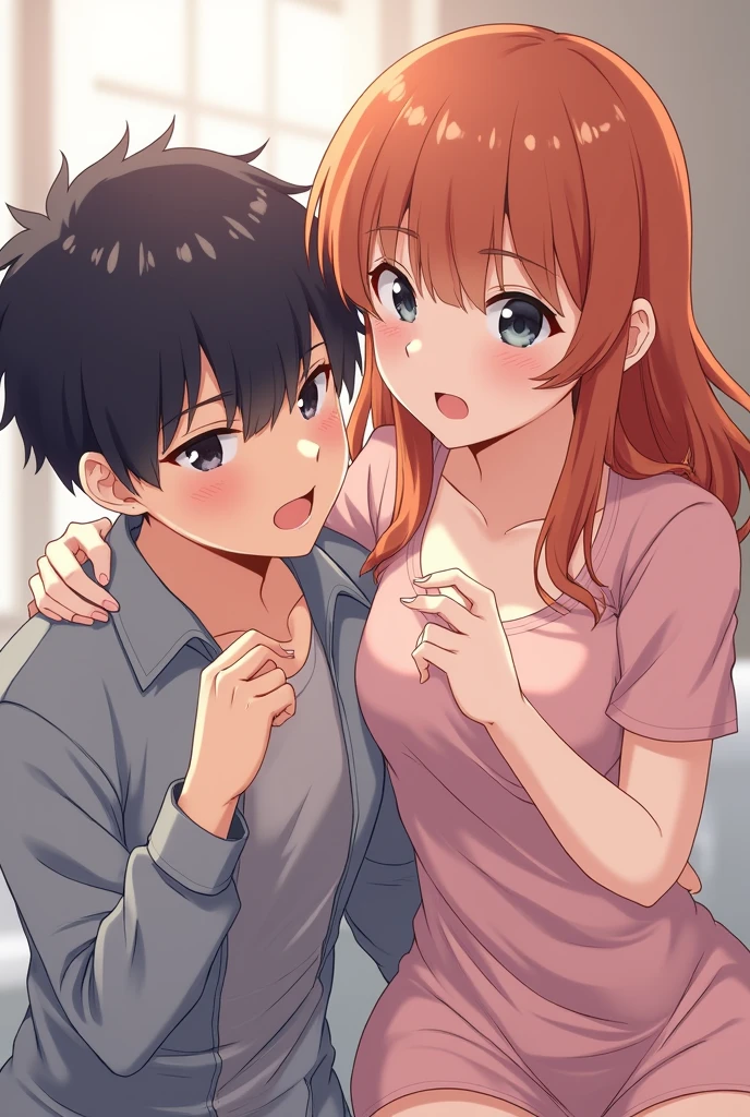 Two Cute anime fem boys Having sex