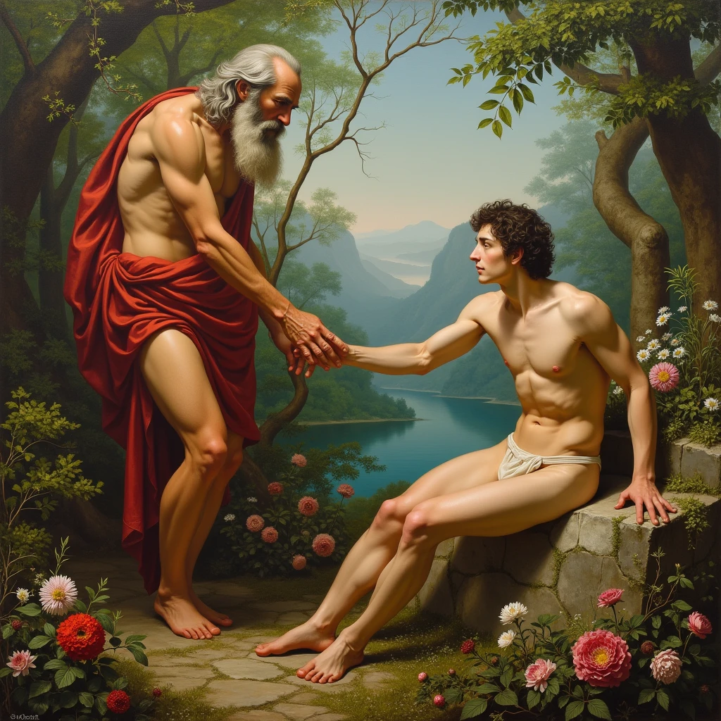 Greek mythology,eden,Create Adam