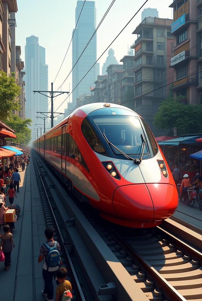 Dhaka matro rail running