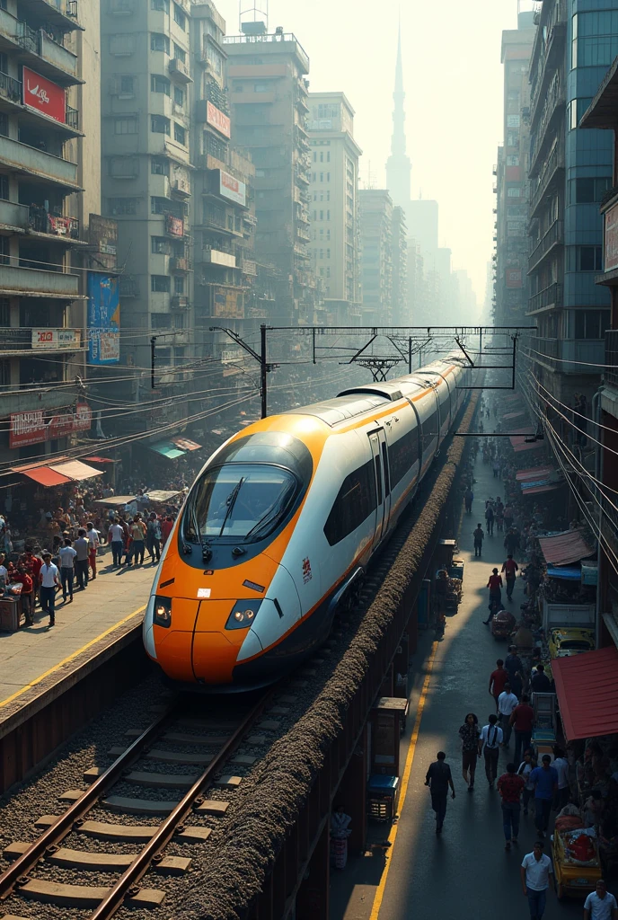 Dhaka matro rail running