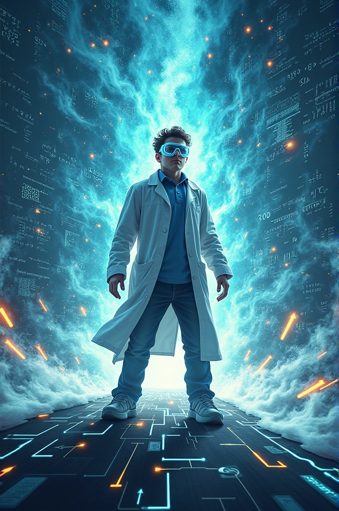 A cover for a school project on newton's second law