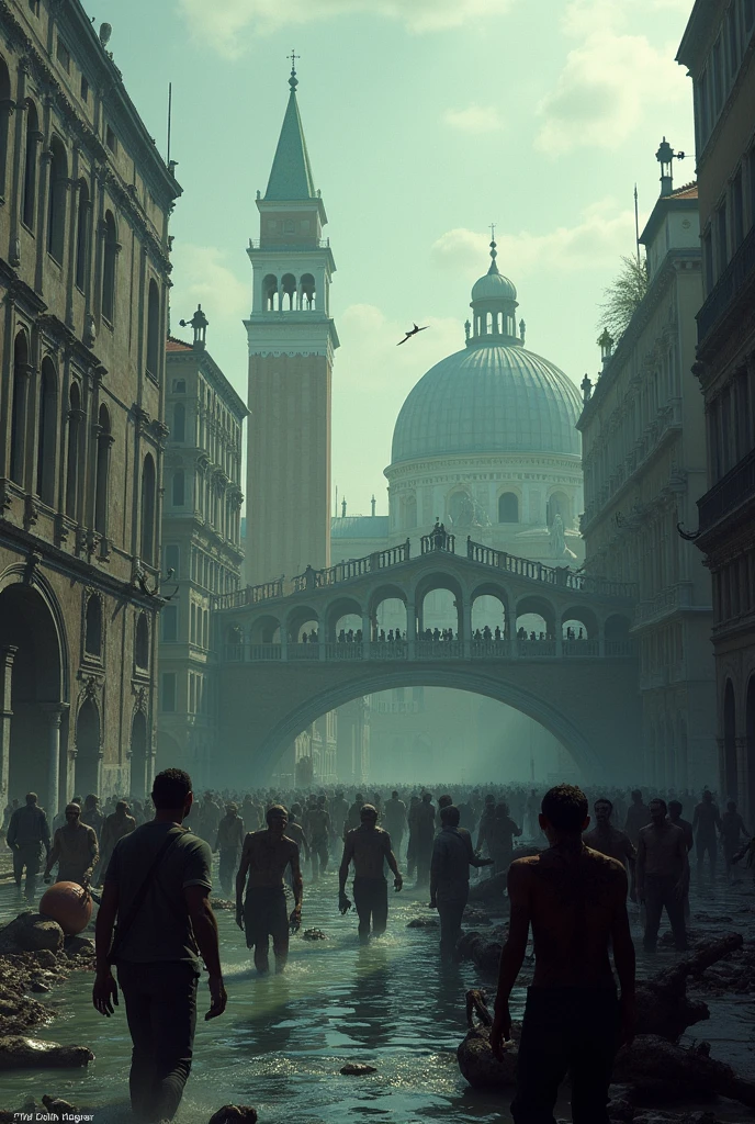 Zombie apocalypse in Venice