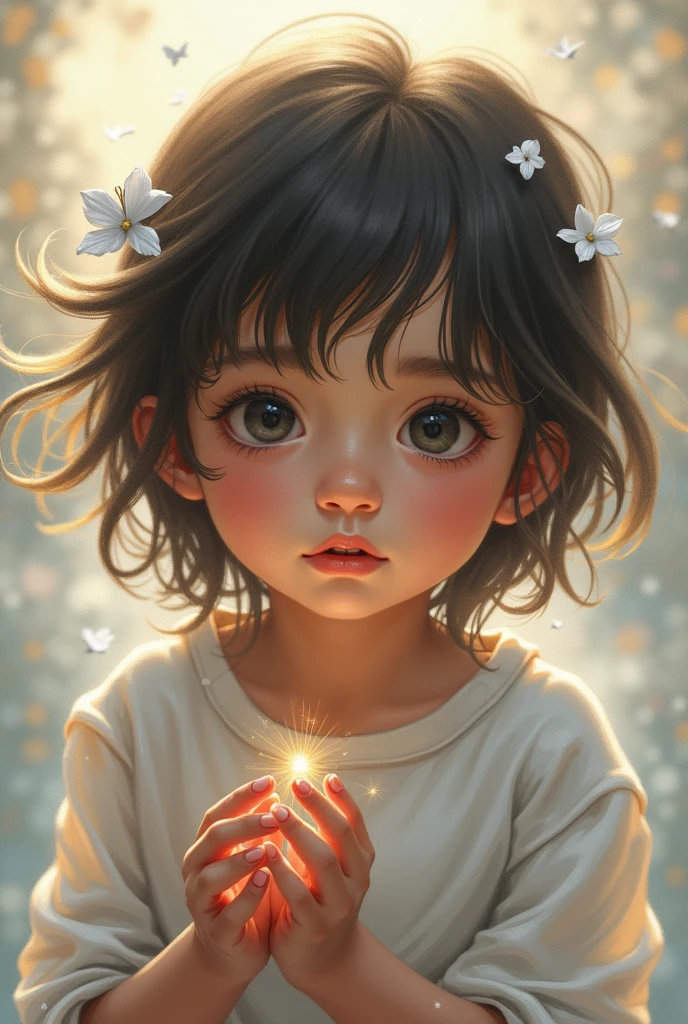 Make a picture of a child with autism