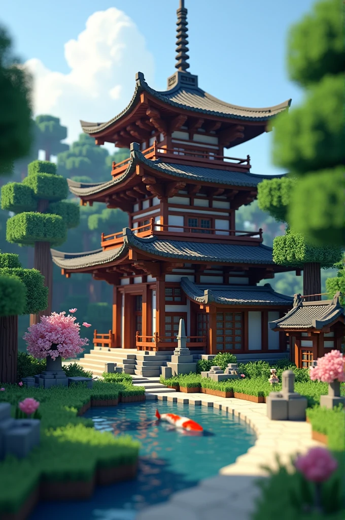 Minecraft Japanese build