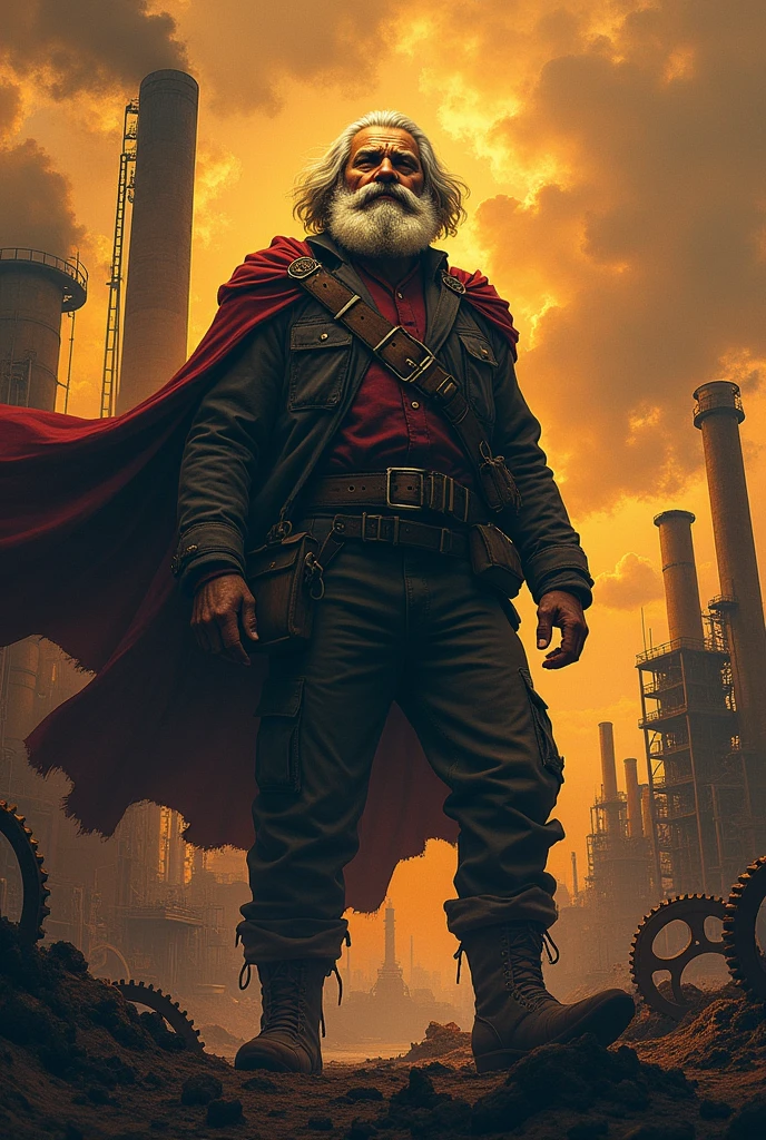 image representing Marx's historical materialism