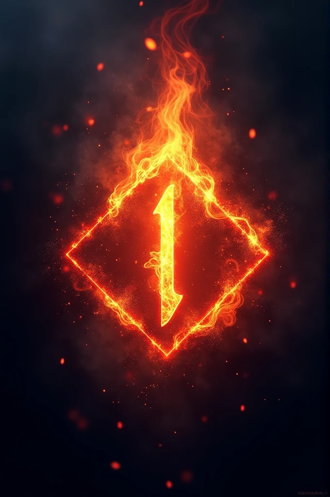 Generate a gaming channel logo having Igniter as its name with magical and fire aura