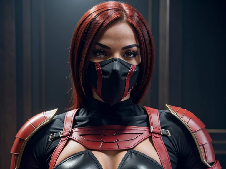 Skarlet Mk11 very rich and delicious, with the mask and in a provocative outfit