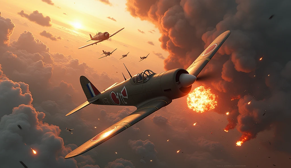1500; (masterpiece, best quality) destroyed sky; battle in the air; war planes of 1917; Aéroplanes Morane-Saulnier. vs. Albatros C.X.