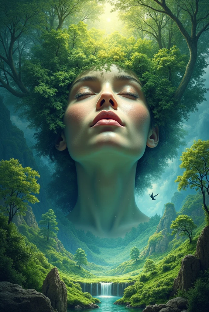 Create a creative poster about the environment