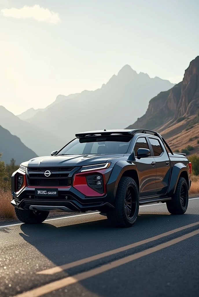 Combine a 2024 Nissan gtr r35 with a 2024 Isuzu d-max
