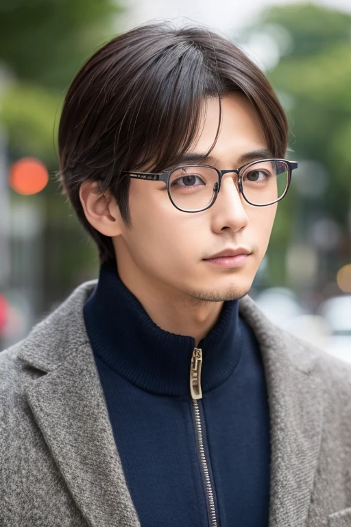 Japanese、Glasses、male、20th Generation
