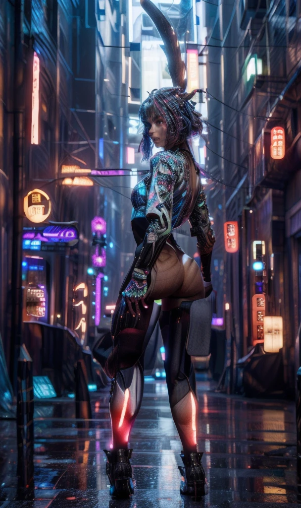 (masterpiece, best quality, high quality, highres, ultra-detailed),  Cyberworld,no no humans, street,neon lights, (masterpiece, best quality, high quality, highres, ultra-detailed),
