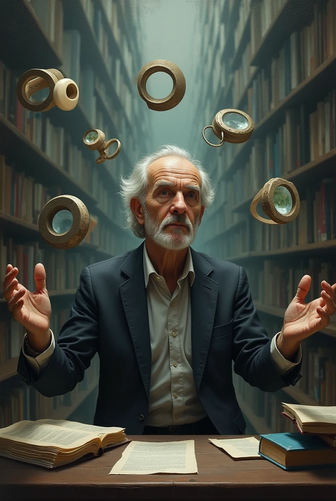 Gareth Morgan&#39;s Metaphors, suggesting that organizations can be viewed through different lenses, each highlighting specific aspects of organizational reality.