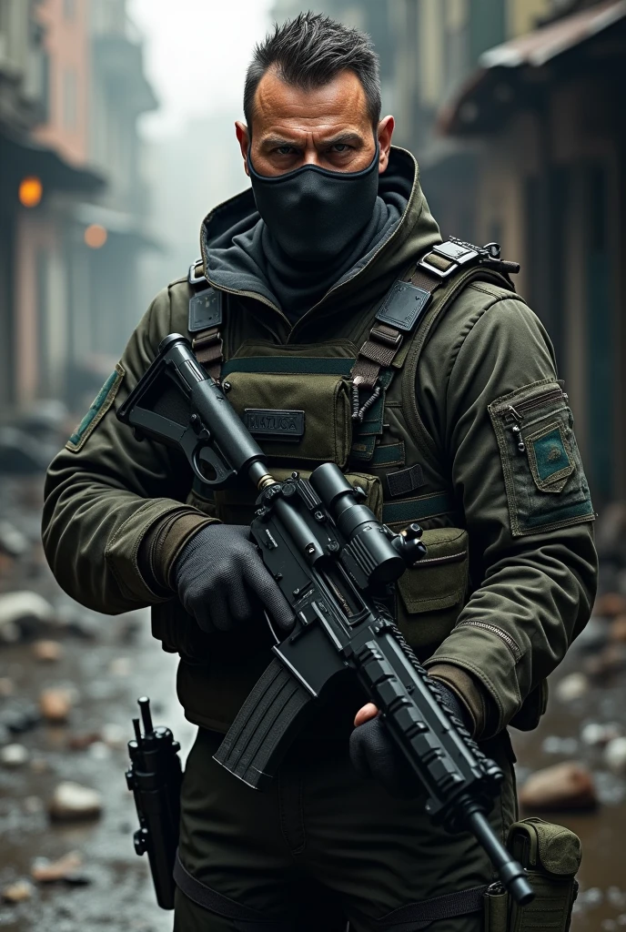 Draw me 5 million dollar german mercenary
