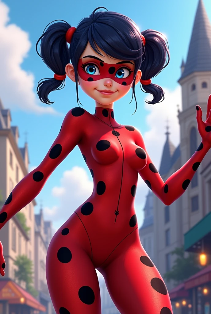 Uma personagem para o desenho Miraculous: As Aventuras de Ladybug.