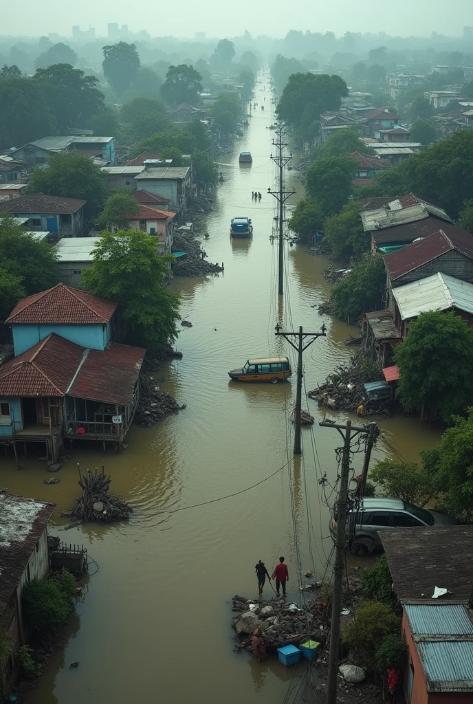 Bangladesh extremely flood