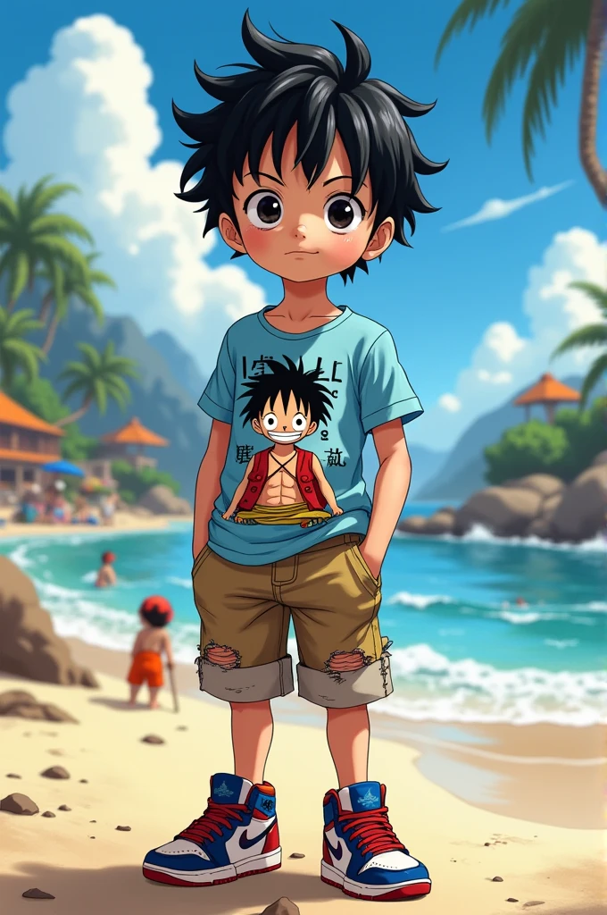 3D cute cartoon sticker of funny afro boy, (sweet eyes), happy straw hat, handsome young man, (((holding small fish))), cute smile, chibi, Neymar Junior style, sad, big eyes, fish eyes, affections were included, pixar style, cosplay as bilbo baggins model seaart dreamsharp --auto --s2