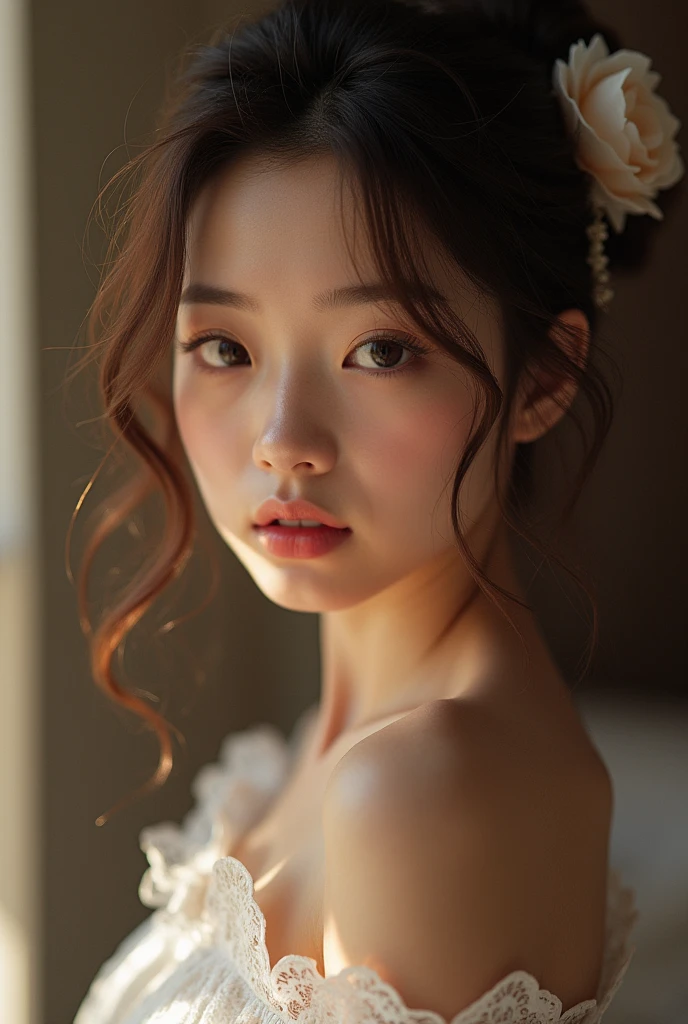 As an image of a very beautiful naked hentai girl