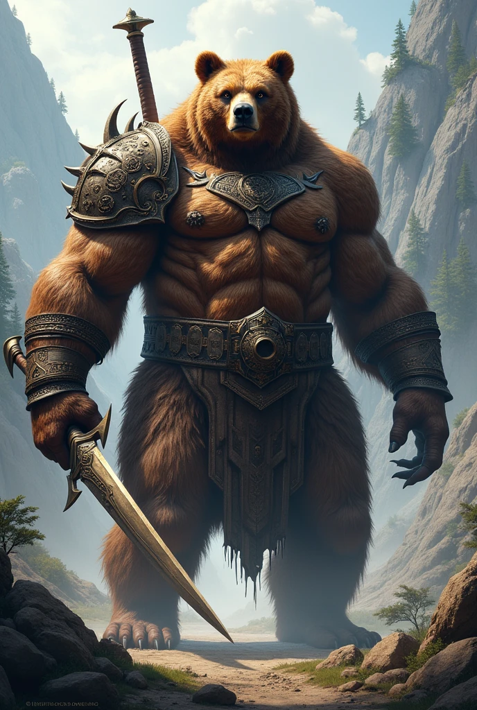warrior bear