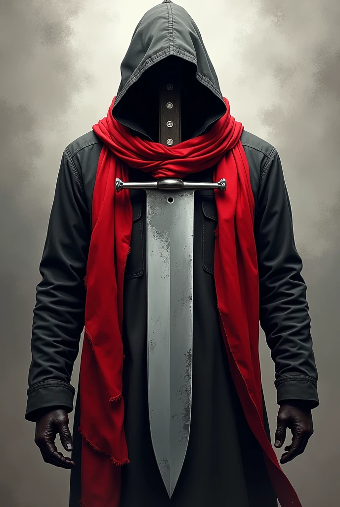 Big Knife and Red scarf , icon