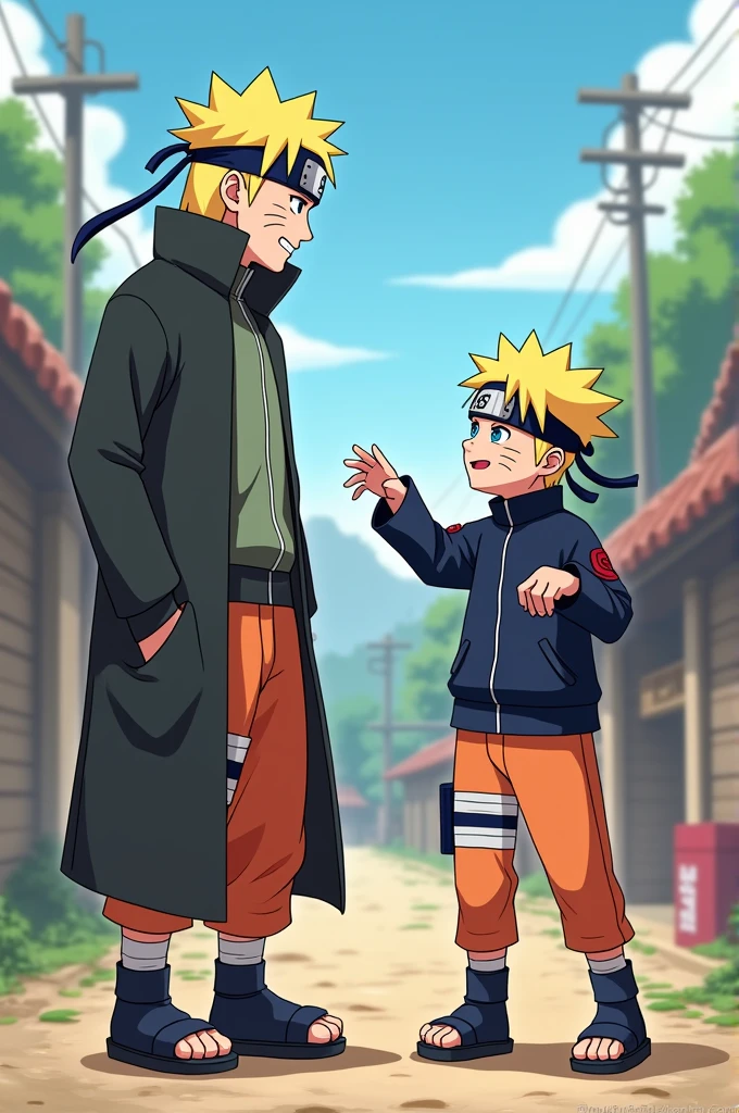 Naruto funny image with Minato