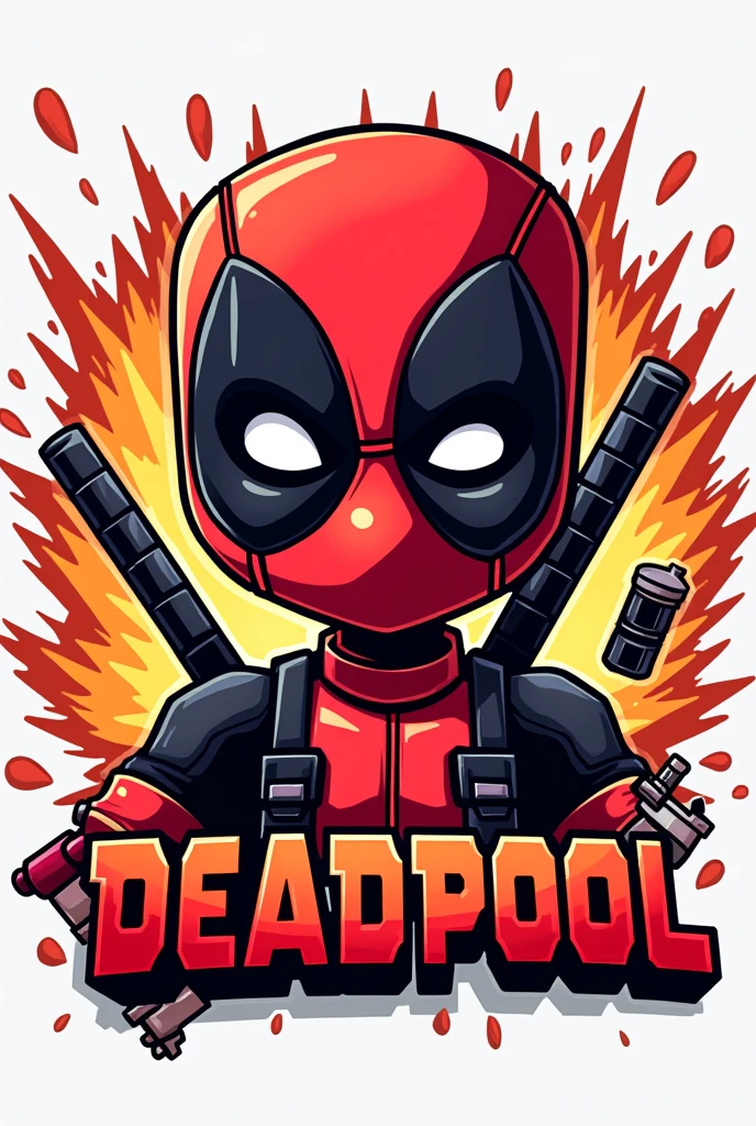 Photo for the logo of a Deadpool cartoon YouTube channel