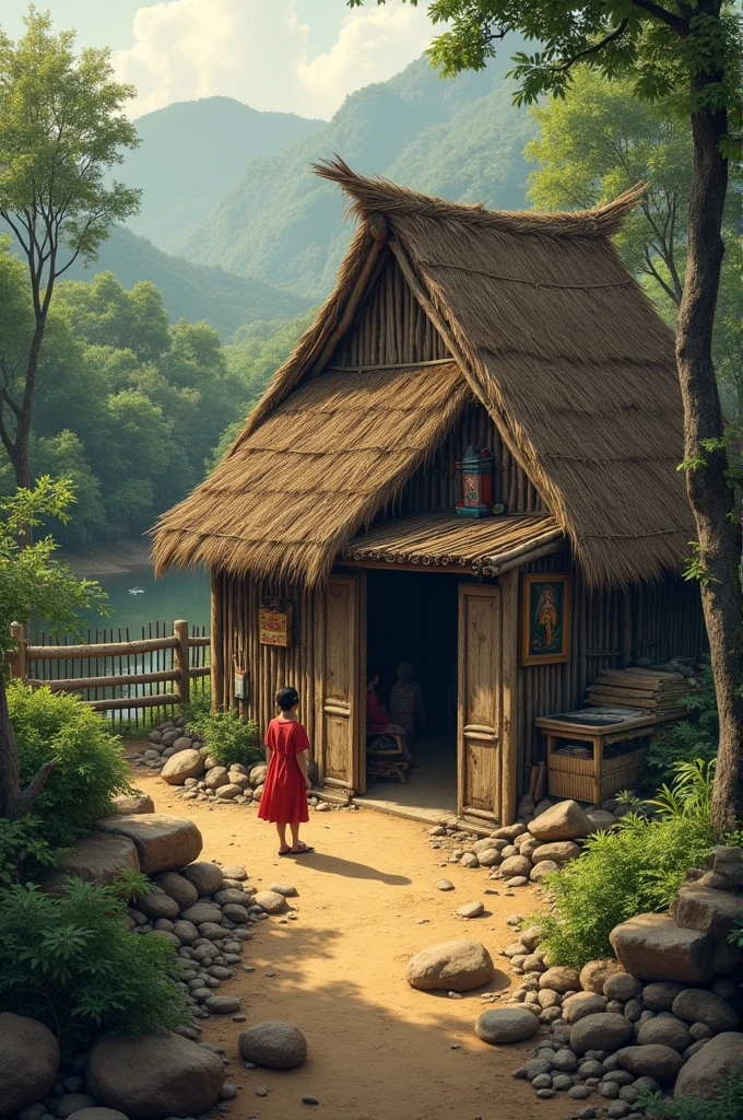 Poor house​ in khmer​