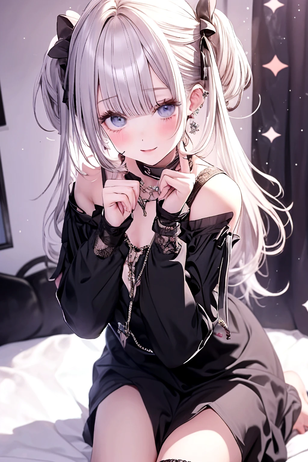 beautiful girl,Visual Kei,Jewelry Eye,Beautiful Eyes,Bedroom,underwear,sexy,18k