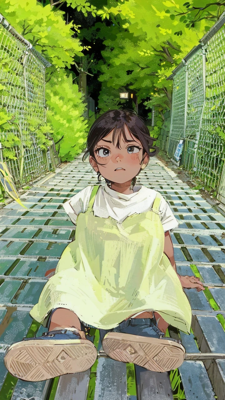 (best-quality:0.8), (best-quality:0.8), perfect anime illustration, extreme closeup portrait of a pretty woman walking through the city