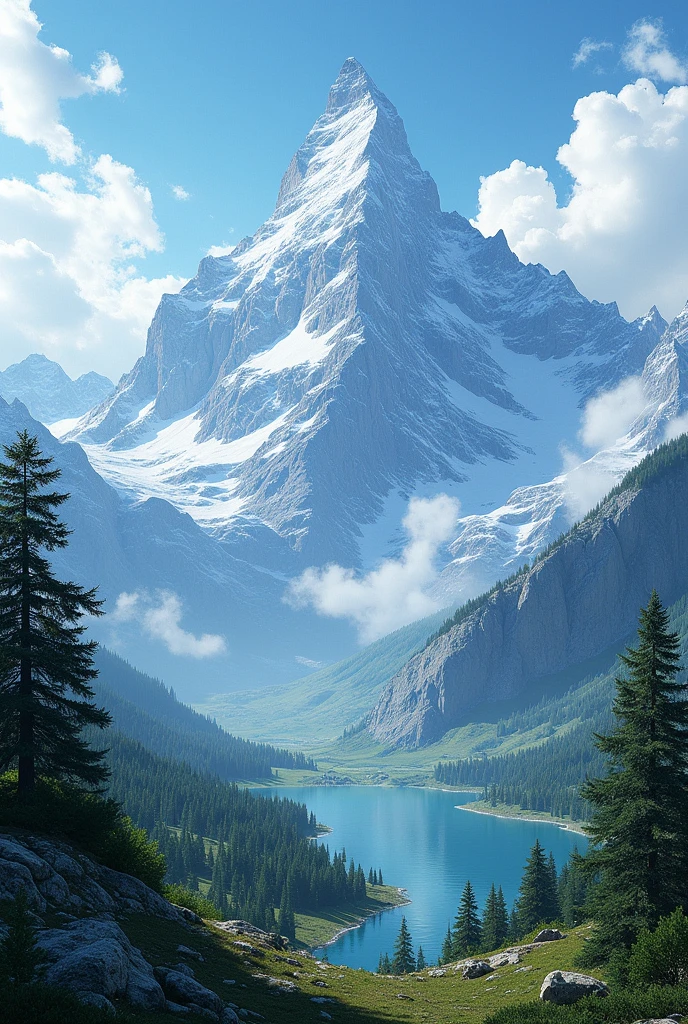 An image of mountains