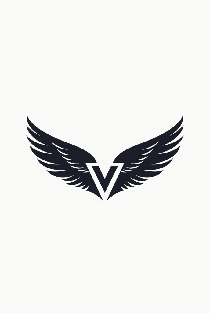 believe me logo with this name Vanguard Essence Using wings and the V