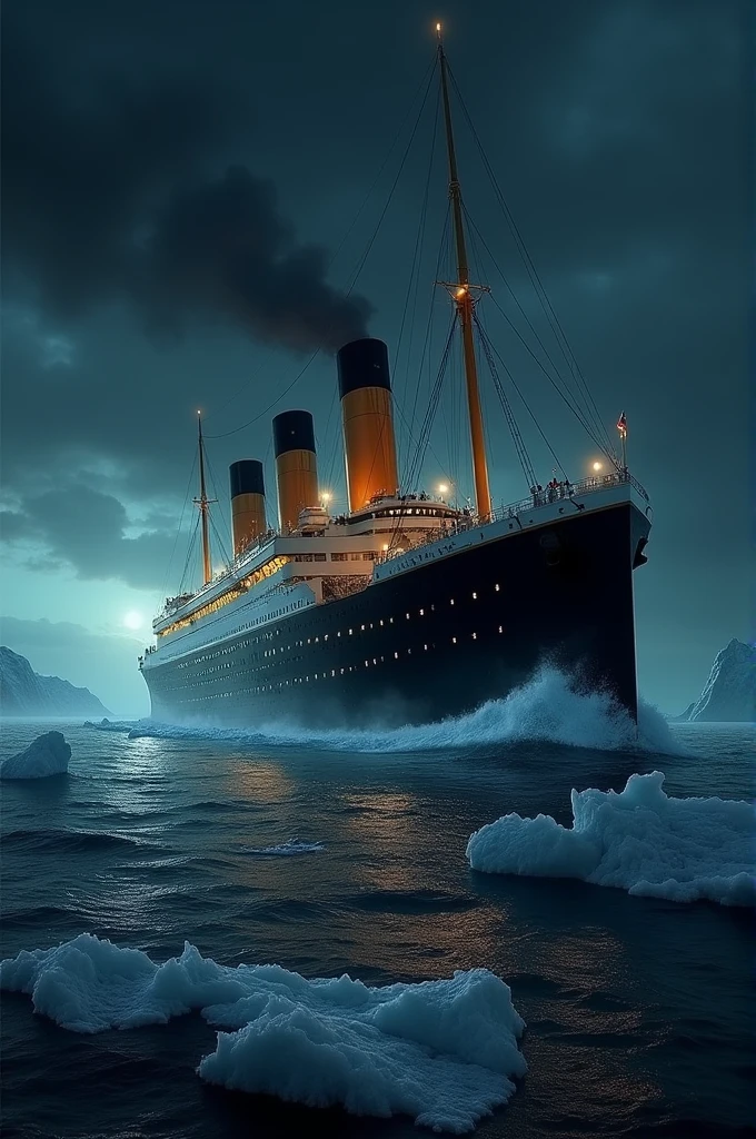 The Titanic, a luxurious British liner, tragically sank in 1912 after hitting an iceberg, leading to over 1,500 deaths.