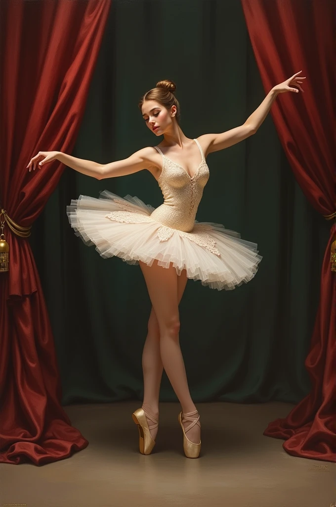 An image for a ballerina painting