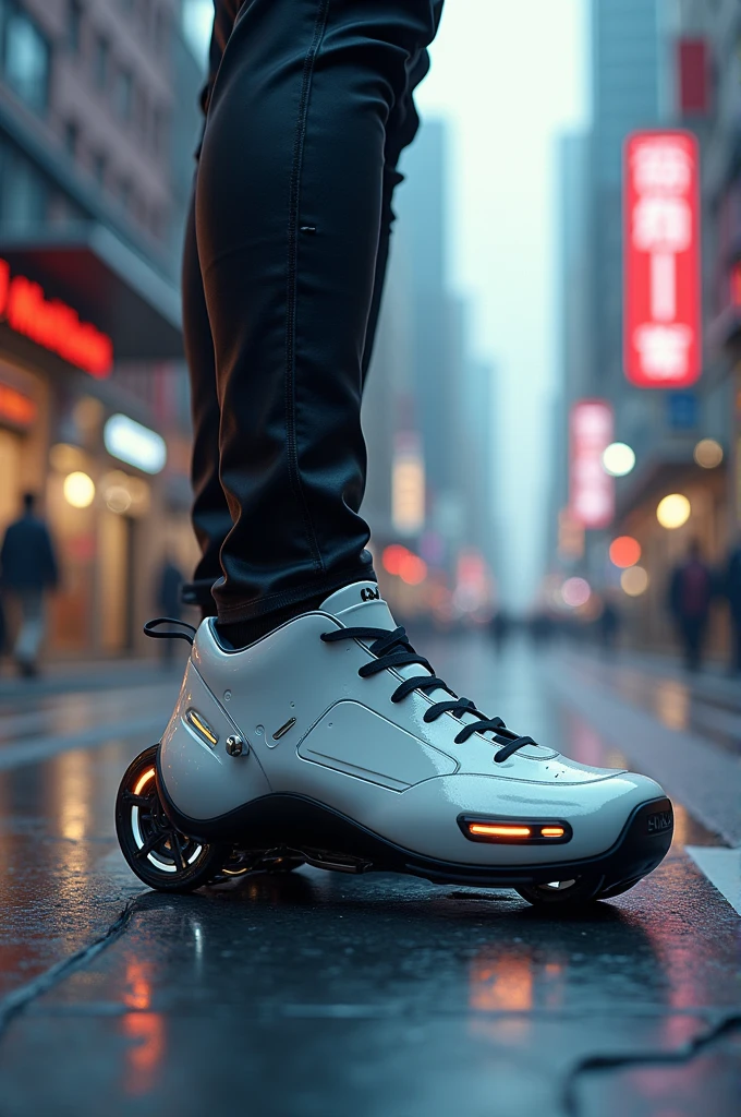 kick roller shoes with gps and ai