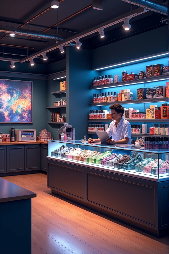 Generates the following paragraph in an image In Floooowest, We focus on offering the best vapes for those looking for a relaxing and flavorful experience.. Our product selection includes a variety of brands and flavors to suit all tastes..