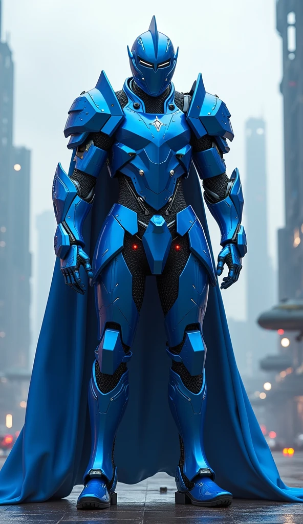 Blue hd technology knight