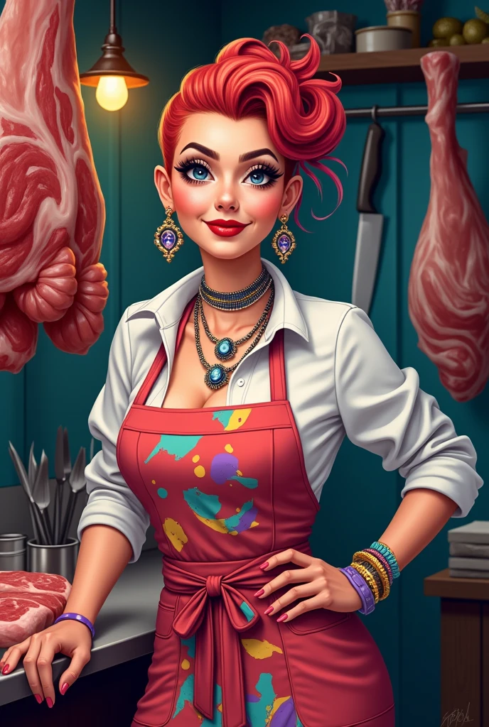 chat you heard me? I want a very gay butcher