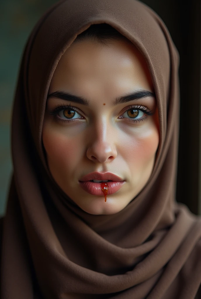 hot
hijab girl pouting drool in
her mouth