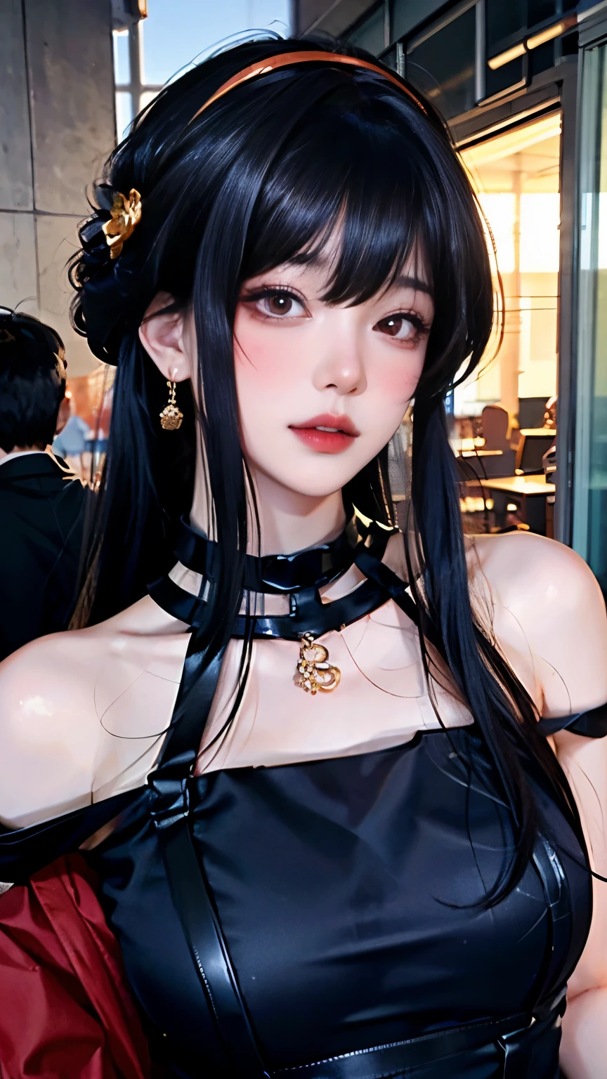 8k、masterpiece、Best image quality、非常にdetailed、Photorealistic、Perfect body、Moderate bust、Skin glows、close your eyes、scenery、Late Night、alley、solo、Mature beautiful woman、Sweat、Perfect composition、detailedな唇、Beautiful Face、Body Proportions、blush、(Pink Lips)、Hot skin、Ultra-realistic、detailed、photo shoot、Realistic face and body、Realistic Hair、Realistic eyes、Realistic nose、Realistic lips