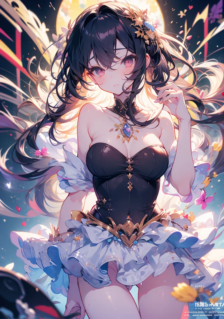 (Highest quality)), ((masterpiece)), (detailed), One Woman, Beautiful woman,Very sexy,Baby Face,young woman,Breast size is good,
Beautiful woman,Beautiful Face,Big eyes,Beautiful Eyes,Beautiful double eyelids,Beautiful teeth alignment,Beautiful body lines,Slender body,Beautiful Hands,Beautiful feet,Long hands,Long legs,Long and supple hair,Shiny Hair,Black Hair,Full Body Shot,Embarrassed expression,blush,Crying face,Mouth half open,From below,Beautiful shoulders,Beautiful clavicle、Looking down on a woman,Woman on all fours,(Sweat),((Steam 1.4)),Embarrassed expression,blush,humiliation,((Tube top knit sweater 1.3)),Shoulder out,Beautiful shoulders,Beautiful clavicle,Not wearing a bra,(((Valley 1.7))),mini skirt,White panties,