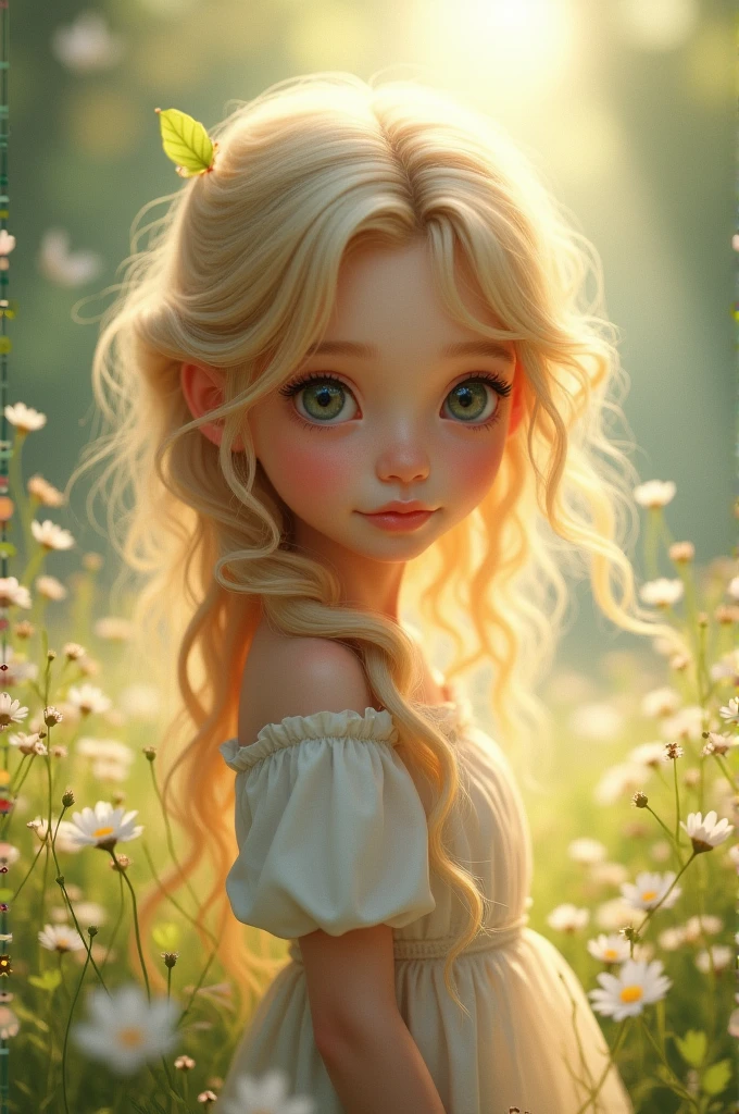 A girl 