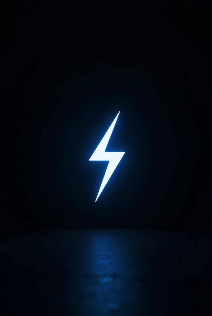 Make an image where it has to be written abandoned and naked with a black background, a lightning bolt in the middle and a blue theme, This is a profile picture for a brand so if you want to put a logo in place of the lightning bolt in the middle