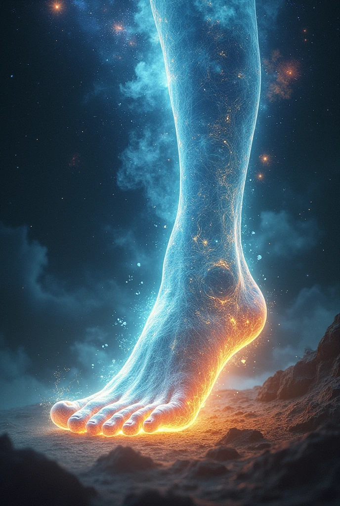 Sound frequency is god's foot
