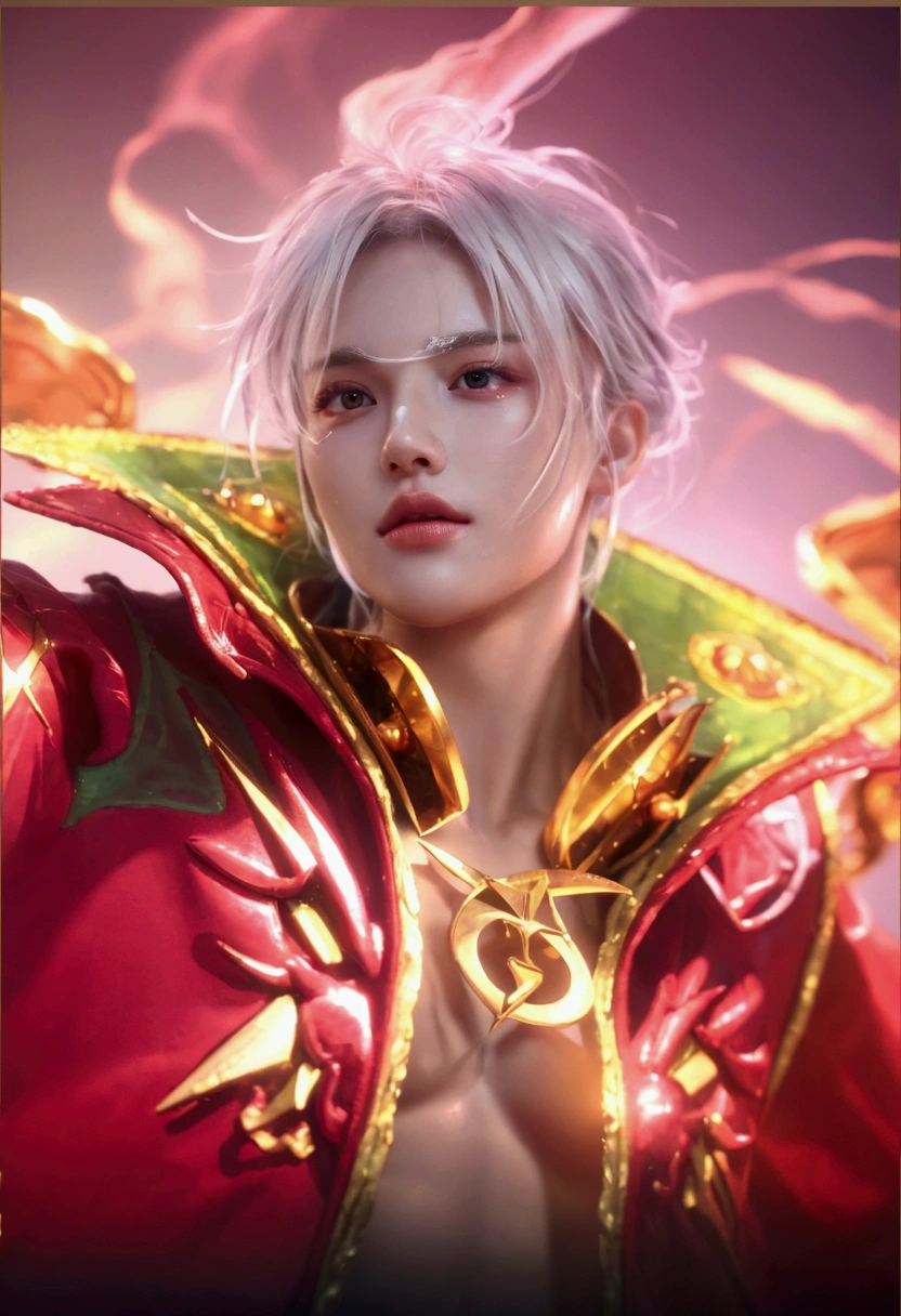 ((BEST quality,8k,Masterpiece:1.3)),upper body,,Sharp focus:1.2,Beautiful Man with perfect figure,higly detailed facial and skin teksture,Detail eyes,double eyelids,interior view,ferpect lightning,glowing skin