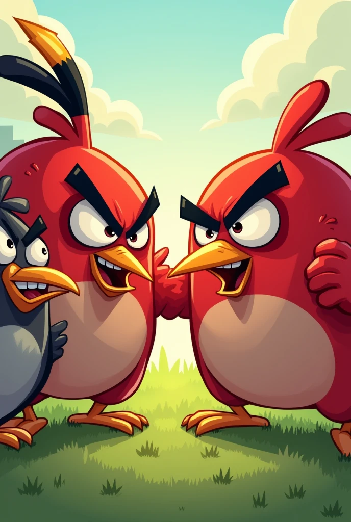 Angry birds 
